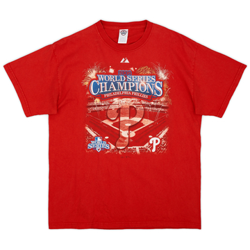 Mens Majestic Philadelphia Phillies Feeling Lucky MLB Shirt