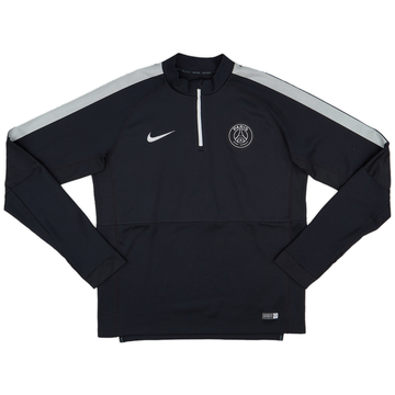 2001 02 Paris Saint Germain Nike 1 4 Zip Sweat Top 5 10 XXL