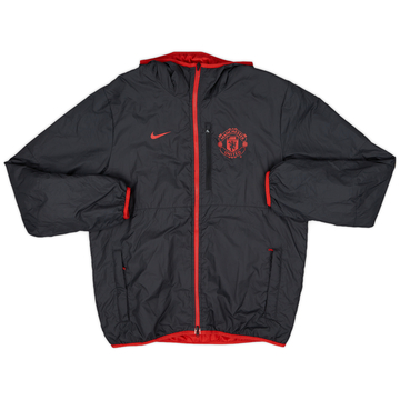 2010-11 Manchester United Nike Reversible Hooded Padded