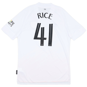 ウェストハムユナイテッド ライス 41 2022/23シーズンホームユニフォーム 2022-23 West Ham United Away Shirt Rice #41 - 7/10 - (M)