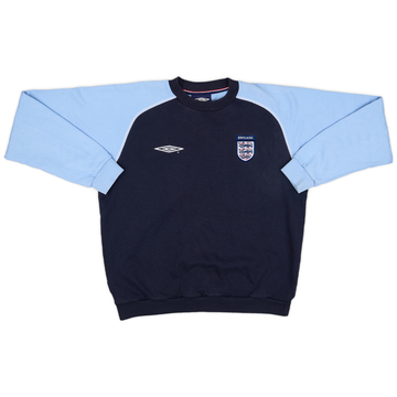 商品画像：ENGLAND 90s FOOTBALL SOCCER SWEATSHIRT TRAINING UMBRO sz L 2