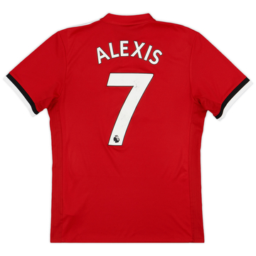 2017-18 Arsenal Home Shirt Alexis #7 - 8/10 - (S)