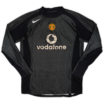2004-05 Manchester United GK Shirt - 8/10 - (L.Boys)