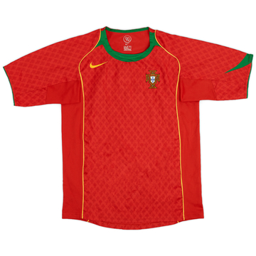 うのにもお得な情報満載！ 2004-06 Portugal Home Shirt - 9/10 - (XL.Boys) ウェア