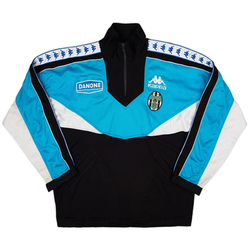 1995-97 Juventus Kappa 1/4 Zip Drill Top - 8/10 - (L)