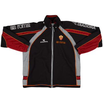 1999-00 Roma Diadora 1/4 Zip Drill Top - 8/10 - (XXL)