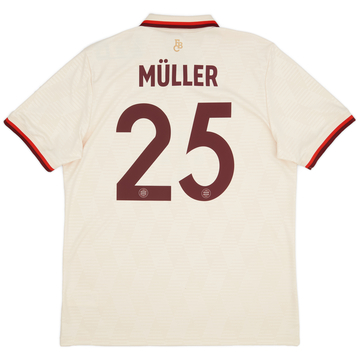 2022 23 Bayern Munich Home Shirt Muller 25