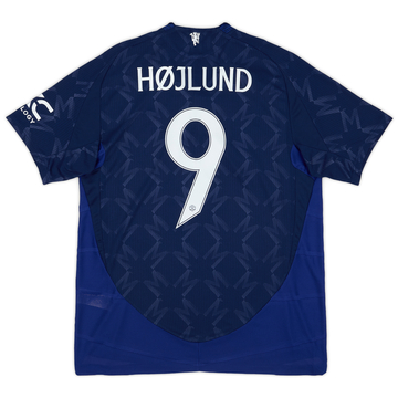 Manchester United adidas Cup Home Shirt 2024-25 with Højlund