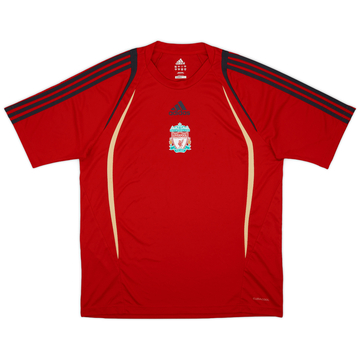 2009-10 Liverpool adidas Training Shirt - 9/10 - (XL)