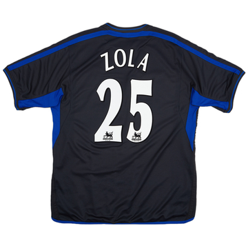 選手支給品 99-00 Chelsea home L/S ZOLA #25】