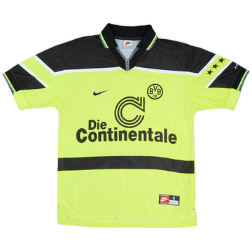 1997-98 Borussia Dortmund Player Issue Home L/S Shirt - 8/10 1997-98 Borussia Dortmund Player Issue Home L/S Shirt - 8/10