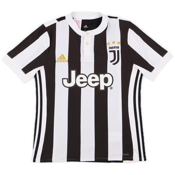2017 18 Juventus Home Shirt L.Boys