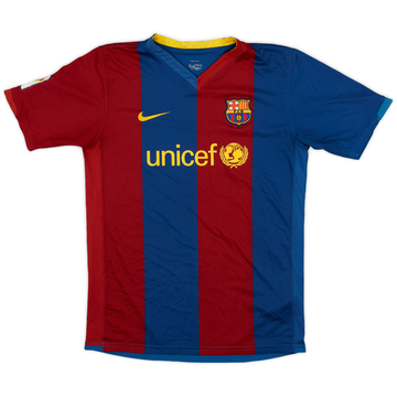 2006-07 Barcelona Home Shirt Xavi #6 - 5/10 - (M)