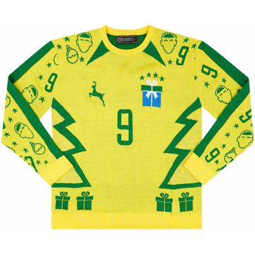 Brazil Ronaldo #9 2002 Christmas Jumper