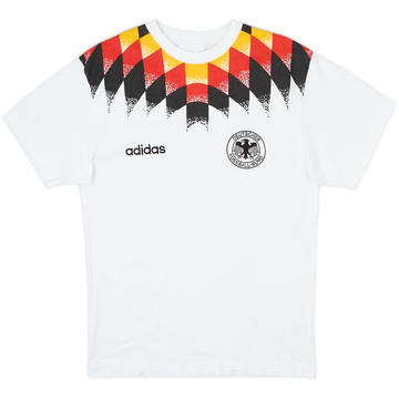 Camiseta de algodón adidas de Alemania 1994-96 - 6/10 - (L.Niños)