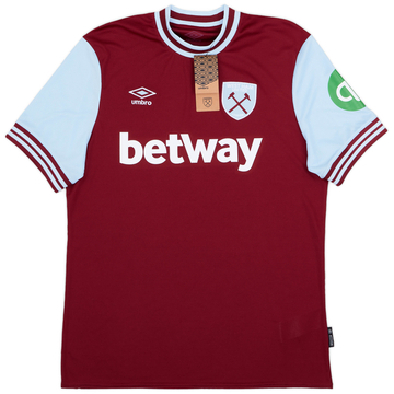 2016-17 West Ham Home Shirt - 6/10 - (L)