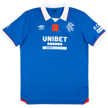 2025-26 Rangers Limited Edition Poppy Home Shirt