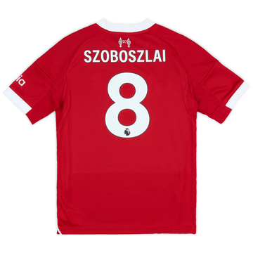 2025-26 Liverpool Authentic Home Shirt Szoboszlai #8