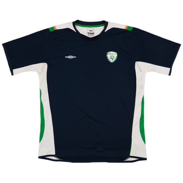 2002-03 Ireland Umbro 1/2 Zip Track Jacket - 9/10 - (XL)