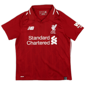 2018 19 Liverpool Home Shirt 9 10 M.Boys