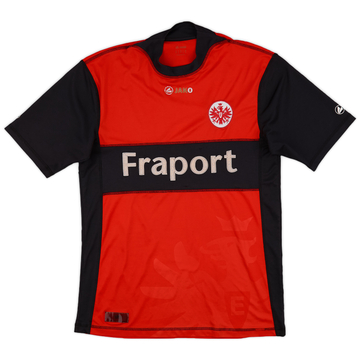 2009-10 Eintracht Frankfurt Home L/S Shirt - 7/10 - (S)