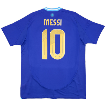 2024-25 Argentina Away Shirt Messi #10