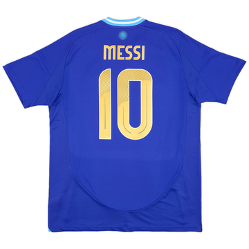 2006-07 Argentina Away Shirt Messi #19 - 8/10 - (XL)