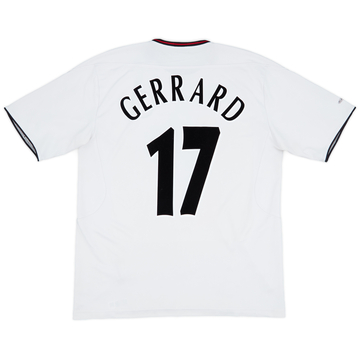 2003-04 Liverpool Away Shirt Gerrard #17 - 5/10 - (S)