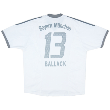 Bayern München Ballack 13 シャツ 2003-04 Bayern Munich Home Shirt Ballack #13 (M)