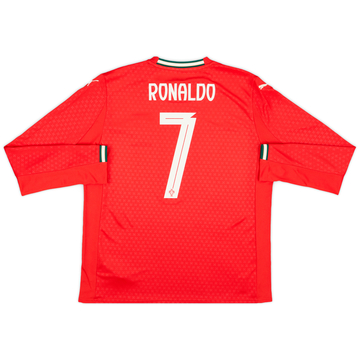 2025-26 Portugal Authentic Home Shirt Ronaldo #7