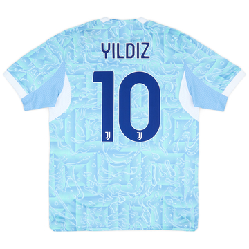 Juventus YILDIZ 10番シャツ 2024-25 Juventus Authentic Home Shirt Yildiz #10