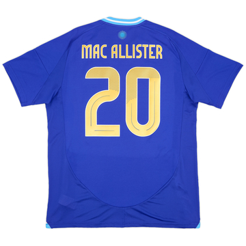 新品未使用　アルゼンチン代表 MAC ALLISTER 20番 2024-25 Argentina Home Shirt Mac Allister #20