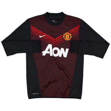 2005-06 Manchester United Nike Sweat Top - 9/10 - (L)