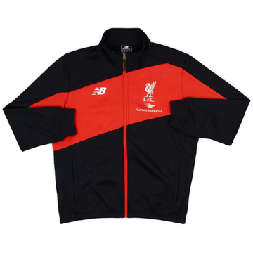 ウェア 16-17 Liverpool FC NB black track jacket