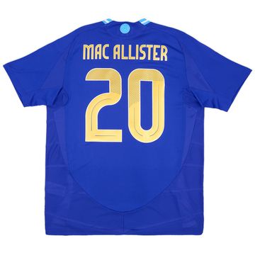 2024-25 Argentina Authentic Home Shirt Mac Allister #20