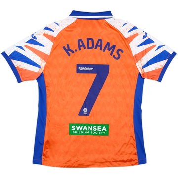 2022-23 Swansea City Women's Away Shirt K.Adams #7 - As New - (L)