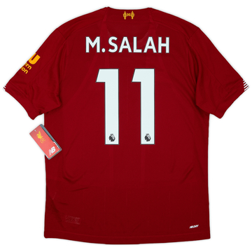 2019-20 Liverpool Home Shirt M.Salah #11