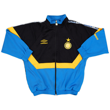 Vintage Inter Milan FC UMBRO Jacket 90's Size L big logo football sport  jacket