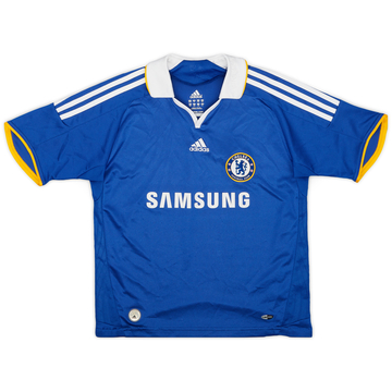 2008-09 Chelsea Home Shirt - 9/10 - (M.Boys)