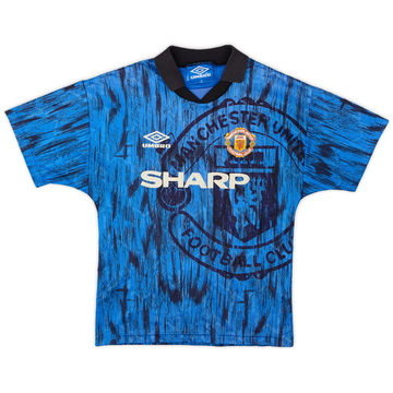 umbro Manchester United サッカーシャツ 新品 Lサイズ USED】UMBRO MANCHESTER UNITED 96-97 3rd UNIFORM
