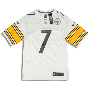 2018 Pittsburgh Steelers Roethlisberger 7 Nike Game Jersey Home Y W Tags