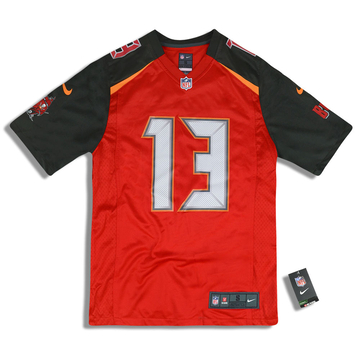 2016 Tampa Bay Buccaneers Jackson 83 Nike Game Jersey Home Y W Tags