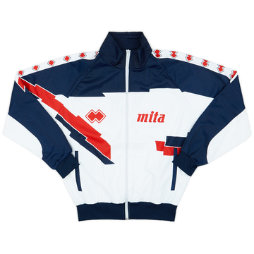 1989-90 Genoa Home L/S Shirt #9 - 8/10 - (L/XL)