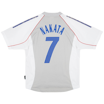 2002-03 Japan Cotton Tee Nakata #7 - 6/10 - (L)