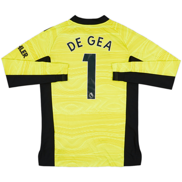 2013-14 Manchester United GK Shirt De Gea #1 - 6/10 - (XL.Boys)