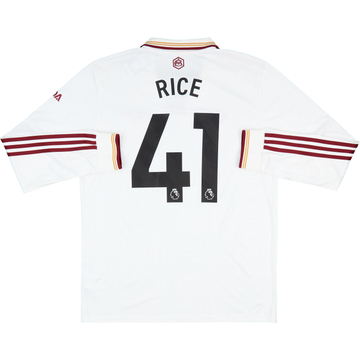 25/26 アーセナル 3rdユニフォーム RICE 41 シャツ 2XL 2025-26 Arsenal Authentic Third Shirt Rice #41