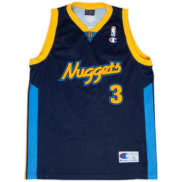 2006-08 Denver Nuggets Iverson #3 adidas Swingman Jersey