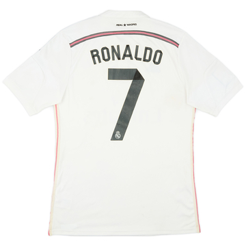 2014 15 Real Madrid Home Ronaldo 7 6 10 XS