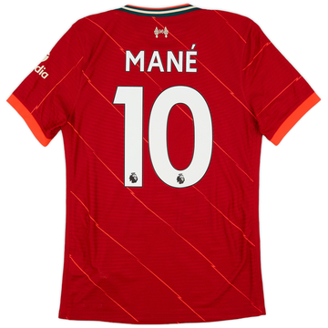 2021-22 Liverpool Home Shirt Mane #10 - 9/10 - (M.Boys)