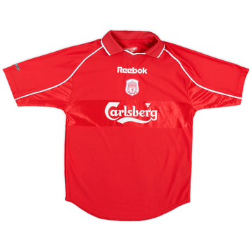 2000-02 Liverpool Home Shirt - 5/10 - (M.Boys)